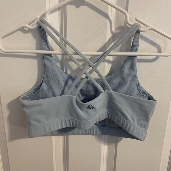 Athleta Girl XXL 16 baby blue sports bra - Picture 2 of 3